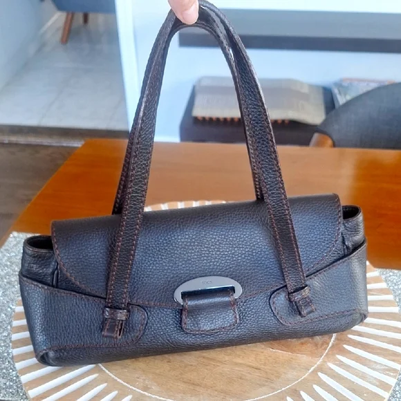 TODS Leather Shoulder Bag - Picture 1 of 14